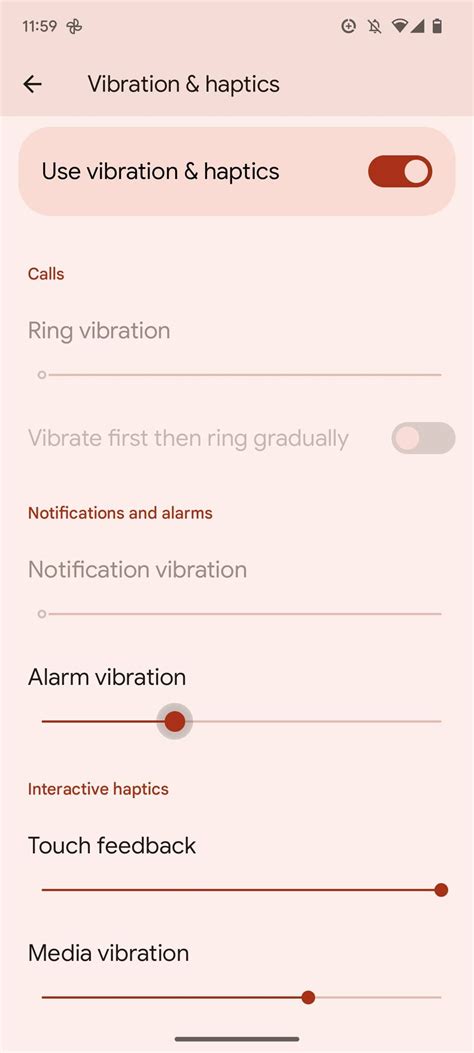Android Change Vibration Intensity Programmatically
