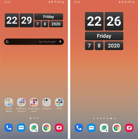 Android Clock Widget Different Time Zone