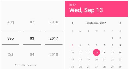android date picker example