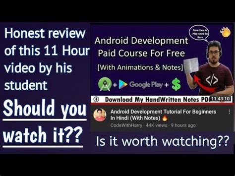  62 Free Android Development Code With Harry Tips And Trick