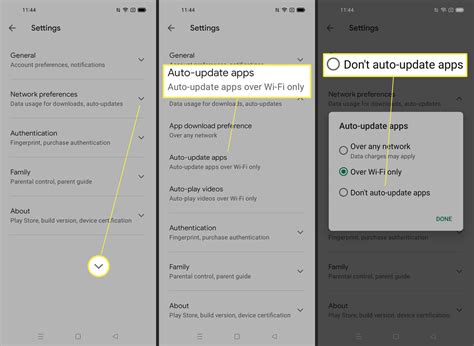 android don't auto update apps