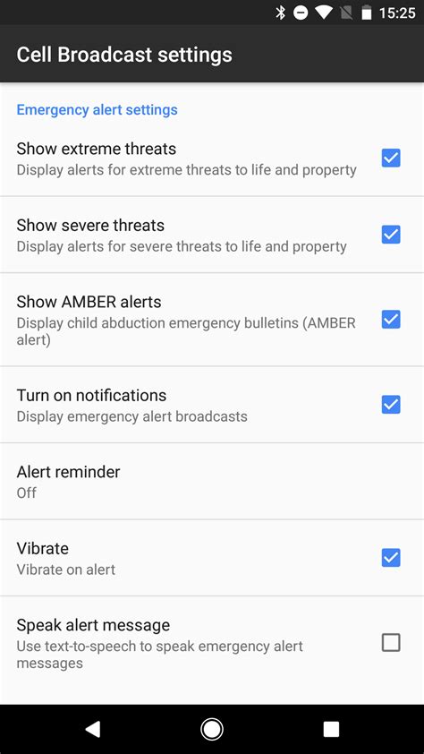 Android Emergency Alert System