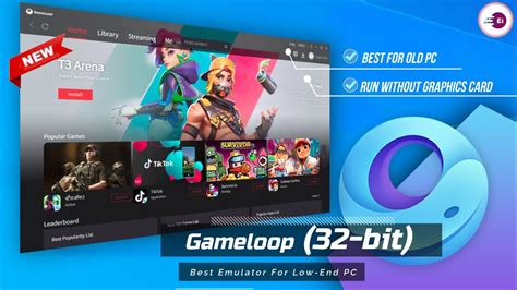 android emulator for low end pc 32 bit