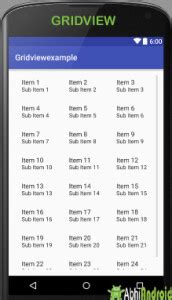 This Are Android Gridview Example Tips And Trick