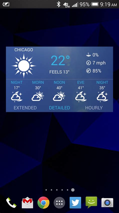 android home screen widgets