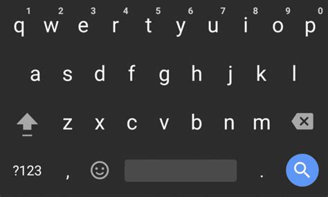 android keyboard