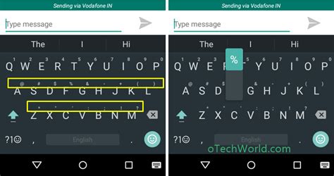 Android Keyboard Long Press
