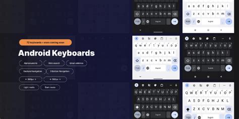 android keyboard types