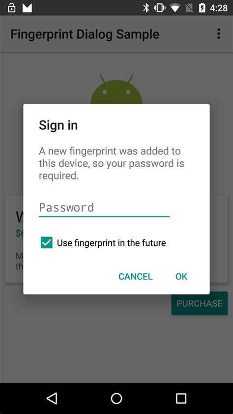 Android Keypermanentlyinvalidatedexception