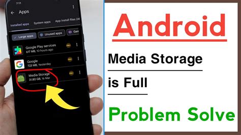 Android Media Storage Problem