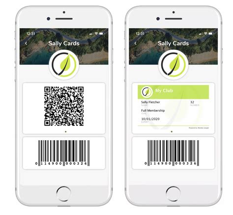 android membership card app