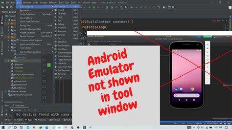android option not showing in android studio