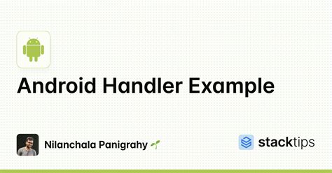 Android Os Handler Example