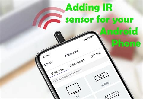 android phone with ir sensor
