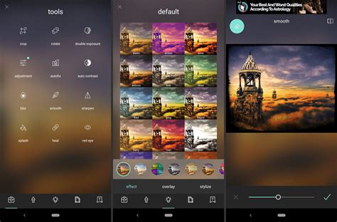Android photo editor free
