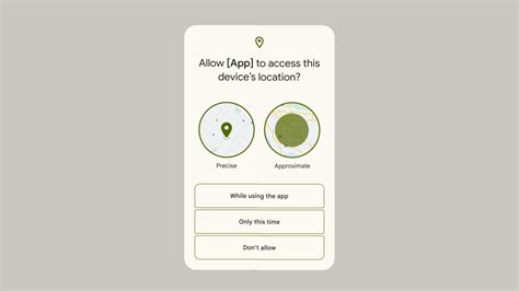 android precise vs approximate location