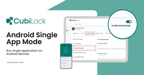 Android Single App Mode