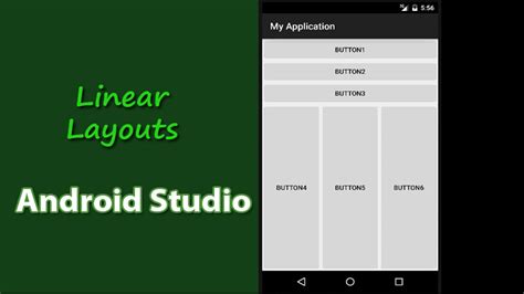 android studio linearlayout