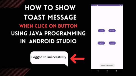 android studio toast on button click