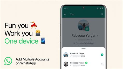 Android Version Support for Multiple WhatsApp Accounts