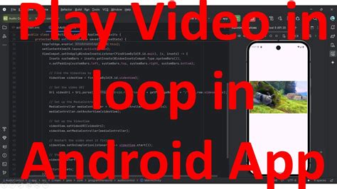 Android Videoview Loop