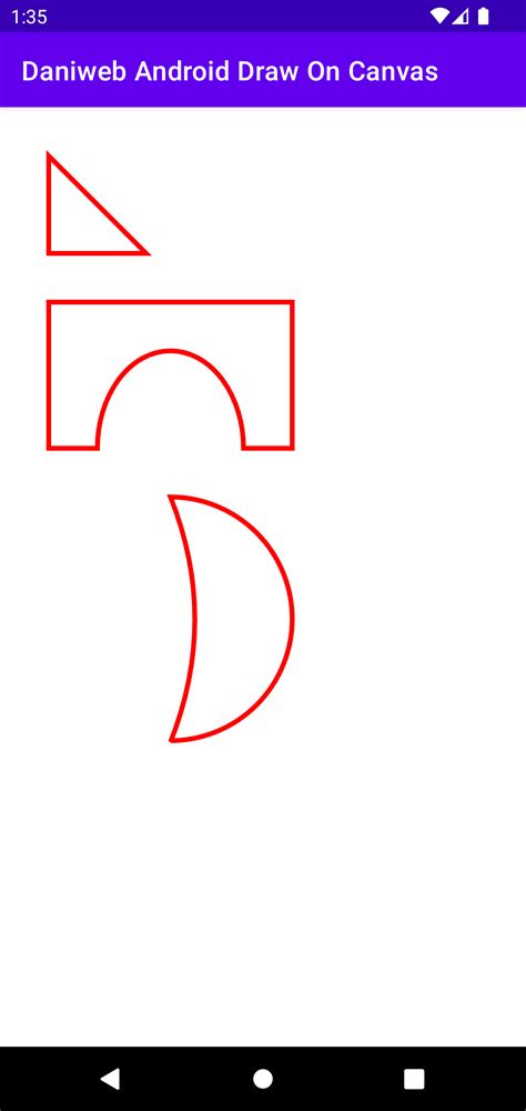 Android View Draw Canvas Example