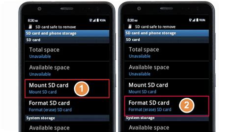 Android Won't Format Sd Card