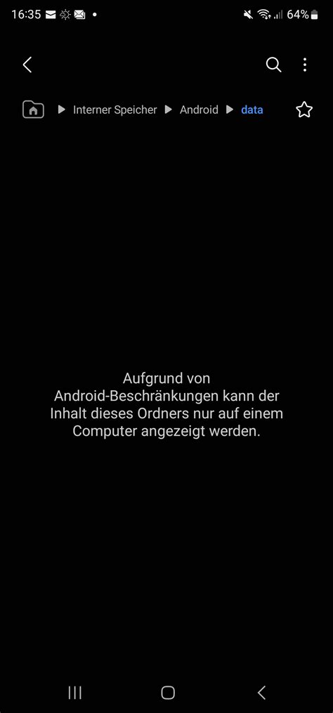 S24 Ultra kein Zugriff auf Android/Data Samsung Community