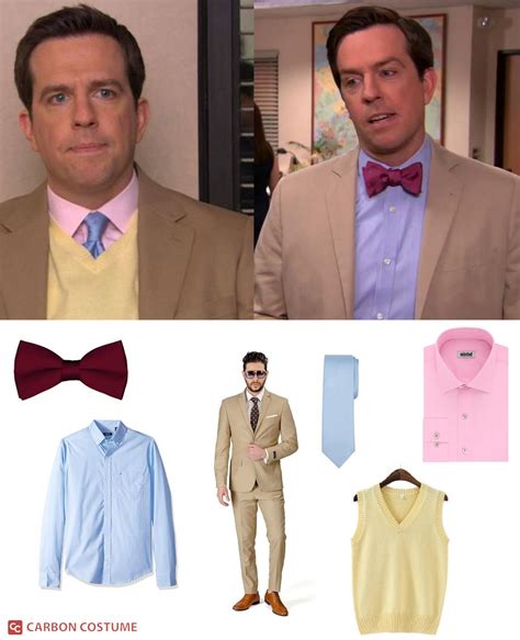 Andy Bernard from The Office Costume Carbon Costume DIY DressUp