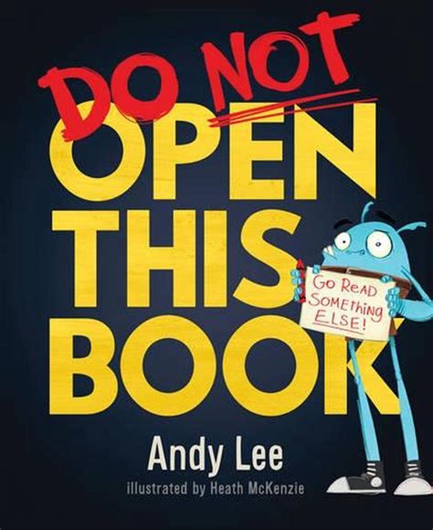 andy lee do not open this book series