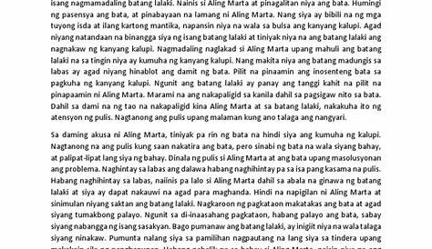 Ang Kalupi Filipino Making Summary.docx - Ang Kalupi Maikling Kuwento