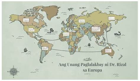 Ang Paglalakbay ni Rizal sa Europa by Meryll Mercado