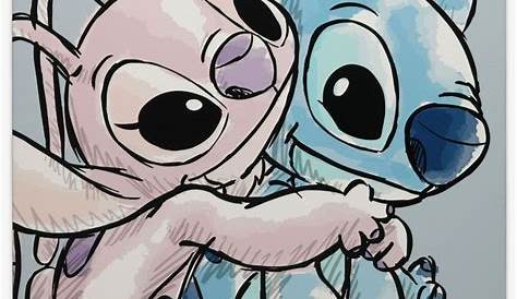 Stitch and Angel Drawing from Dee | Flickr - Photo Sharing!