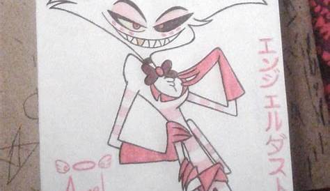How To Draw Angel Dust From Hazbin Hotel - Barry Morrises Coloring Pages