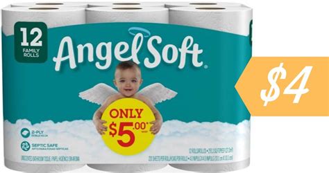 Angel Soft Bath Tissue Printable Coupon