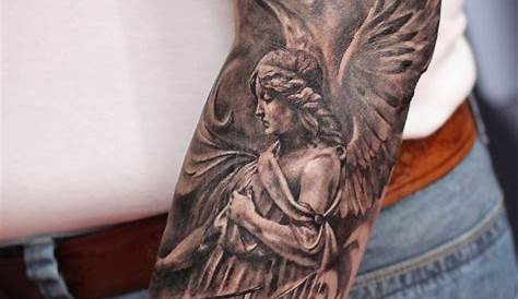 Fallen Angel Tattoo Designs For Men