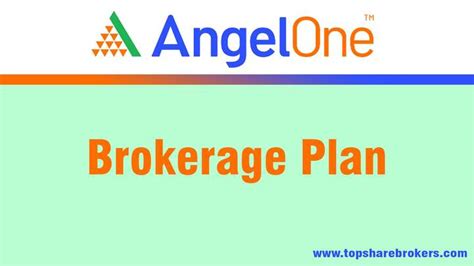 angel one brokerage plan
