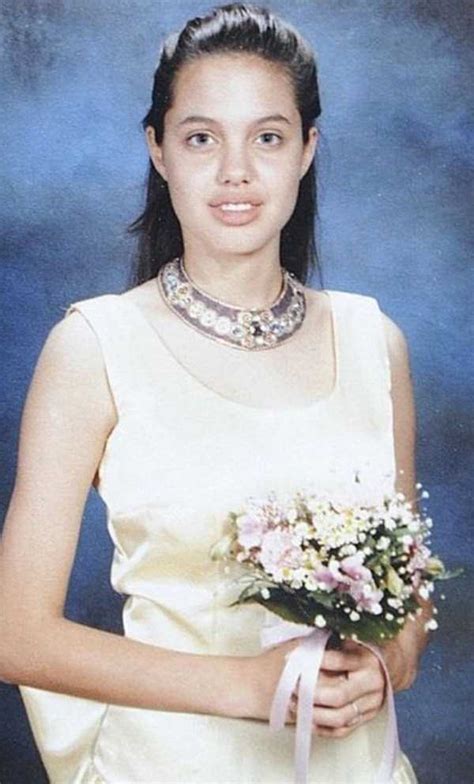 angelina jolie as a teenager