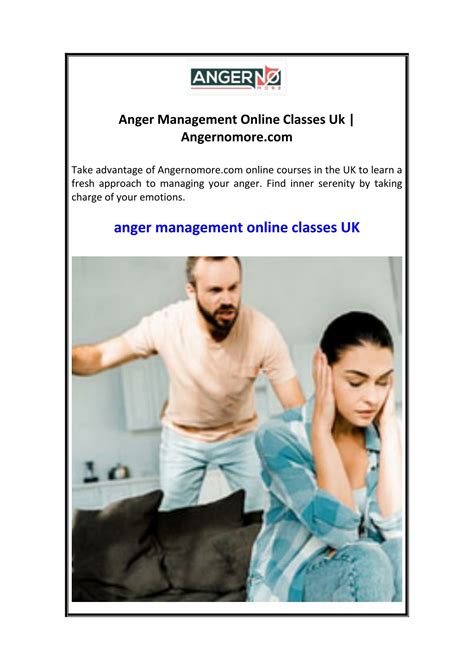 anger management classes uk