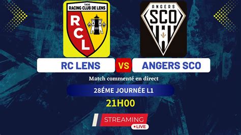 angers sco en direct