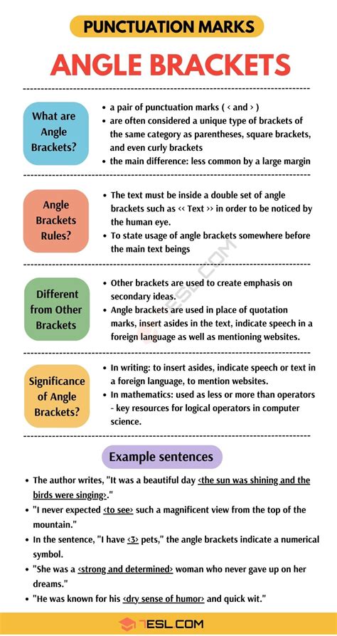 Angle Bracket Meaning