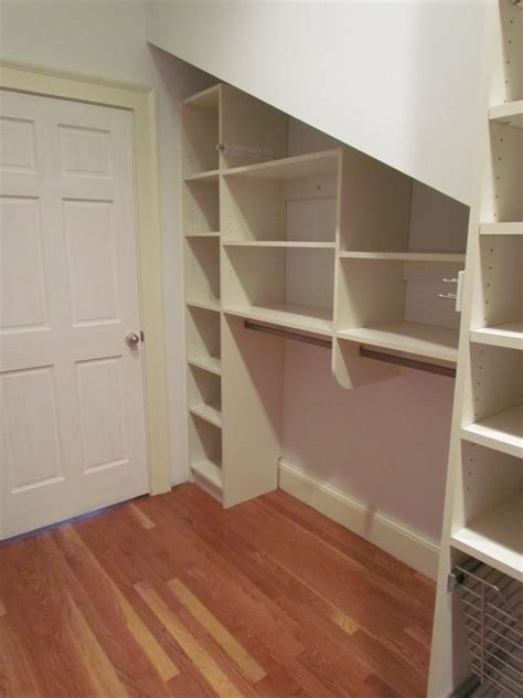Angled Ceiling Closet Storage