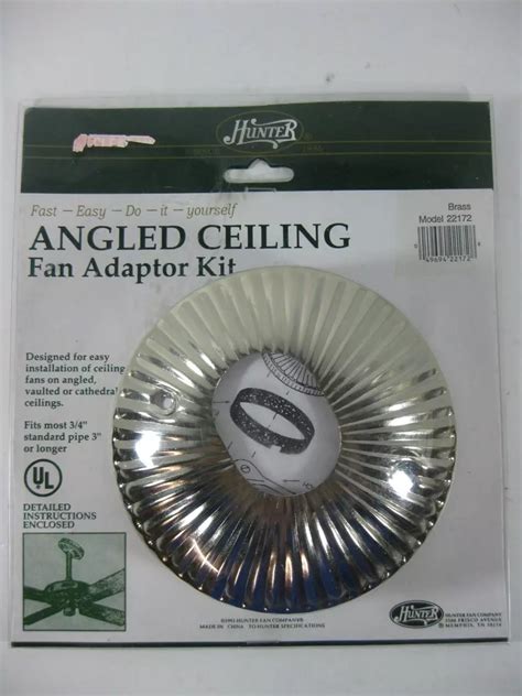 Angled Ceiling Fan Mounting Kit