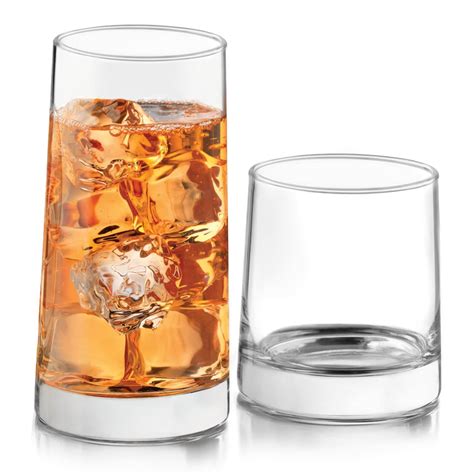 Angled Drinking Glasses