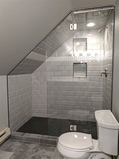 Angled Shower Ceiling