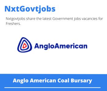 anglo american coal bursary 2023