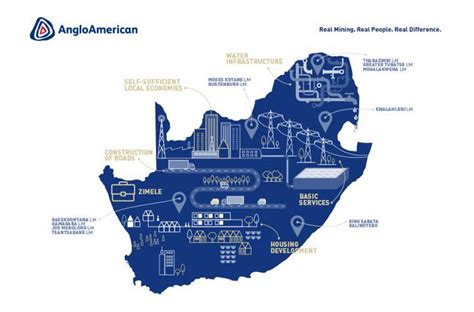 anglo american location in south africa