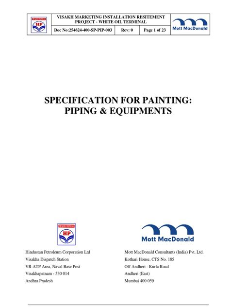 anglo american paint specifications