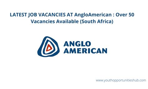 anglo american vacancies 2023 south africa