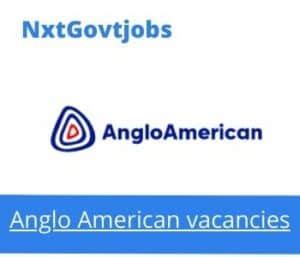 anglo american vacancies kathu